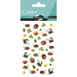 Stickers Cooky Coccinelles...