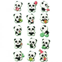Stickers Cooky Pandas