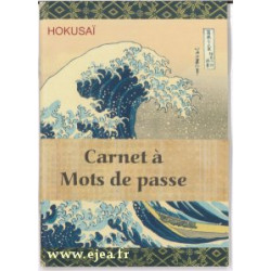 Carnet à mots de passe Hokusai