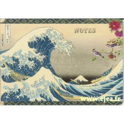 Cahier illustré Hokusai