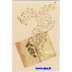 Carte double Icônes Voeux...