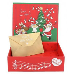 Boite cadeau musicale Noël...