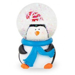 Boule à neige Noël Pingouin