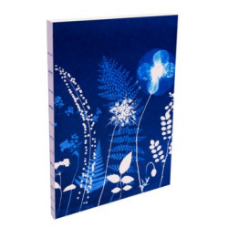 Cyanotype Cahier A5 Fleurs