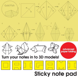 Notes adhésives Origami Avancé