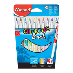 Feutres Color'Peps Brush 10...