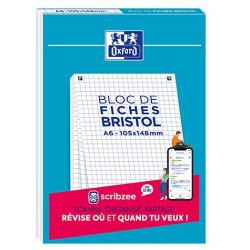 Fiches Bristol Oxford A6