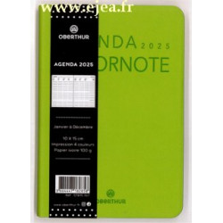 Agenda ColorNote 2025 Vert