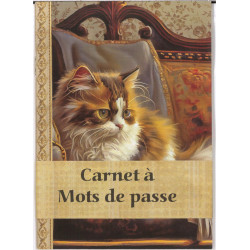 Carnet à mots de passe Chaton