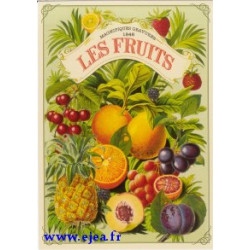 Carte Les fruits G. Trolez