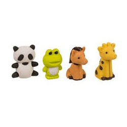 Gommes puzzles Girafe