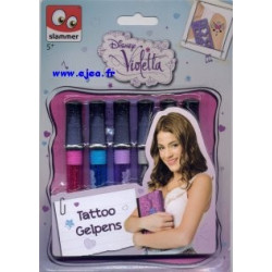 VIOLETTA 6 stylos gel tattoos 