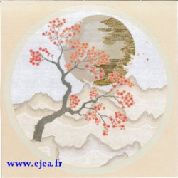 Carte double Broderie...