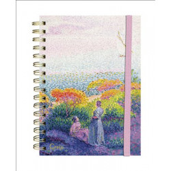 Carnet Le Musée A5 Nuage rose
