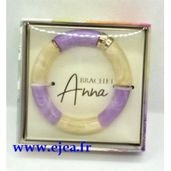 Bracelet Anna mauve