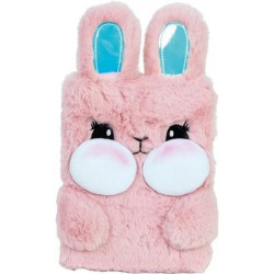 Carnet secret Lapin en peluche