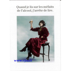 Carte Rétro Fun Les méfaits...