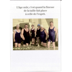 Carte Rétro Fun La finesse...