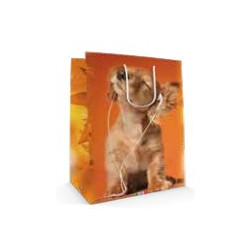Sac cadeau Chien 24x35,5x10cm