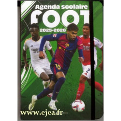 Agenda scolaire Foot 2025/2026