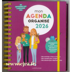 Mon agenda organisé 2026 16...