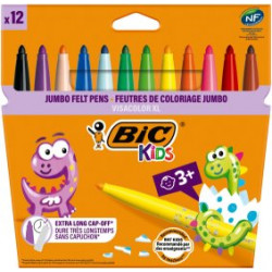 Bic Kids 12 feutres jumbo...