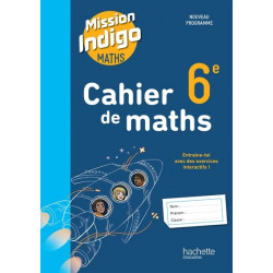 Mission Indigo 6e Cahier de...