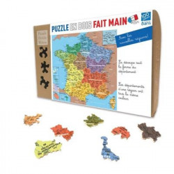 Puzzle carte de France des...
