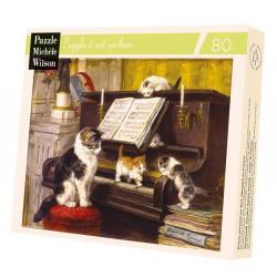 Puzzle d'art en bois La...