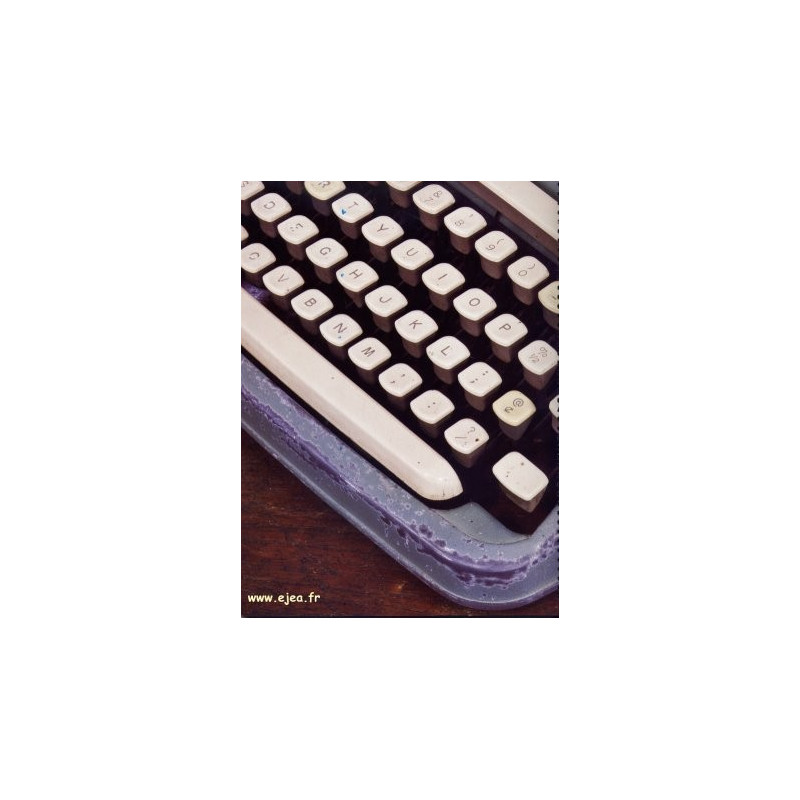 Cahier Typo Rétro machine à écrire