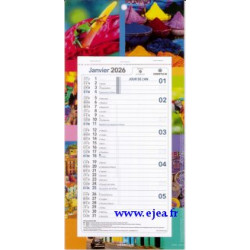Calendrier mensuel sur...