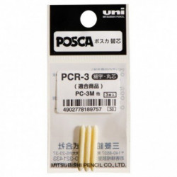 Lot de 3 pointes de Posca PC3M