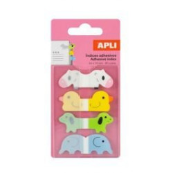 Index adhésifs Animaux Apli