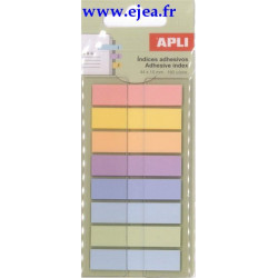 Index adhésifs pastel Apli