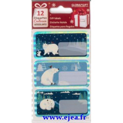 Etiquettes cadeaux de Noël...
