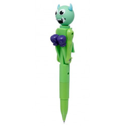 Stylo Monstre boxeur vert