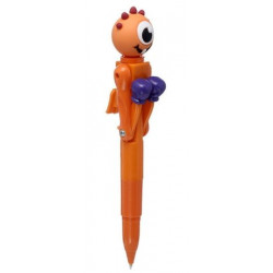 Stylo Monstre boxeur orange