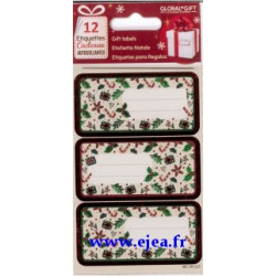 Etiquettes cadeaux de Noël...