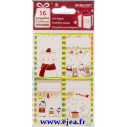 Etiquettes cadeaux de Noël...