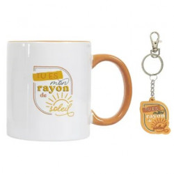 Set cadeau mug et porte-clé...