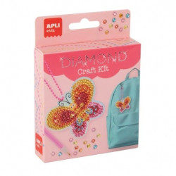 Kit Porte-clé diamant Papillon