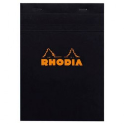 Carnet Rhodia N°16 5x5 noir