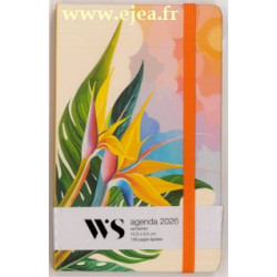 Agenda 2026 Fleurs tropicales
