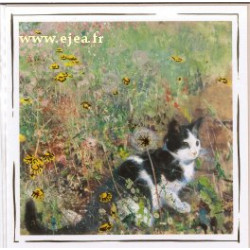 Carte double Le Musée Chat...