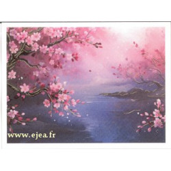 Carte double Aurora Sakura