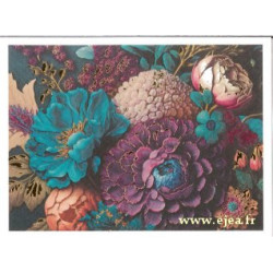 Carte double Aurora Fleurs