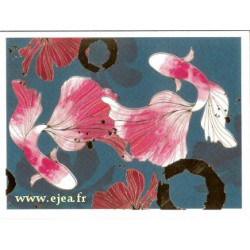Carte double Aurora Carpes Koi