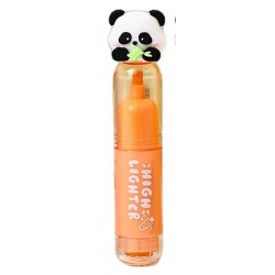 Surligneur Panda orange 2 en 1