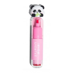 Surligneur Panda rose 2 en 1