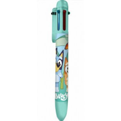Stylo bille 6 couleurs Bluey